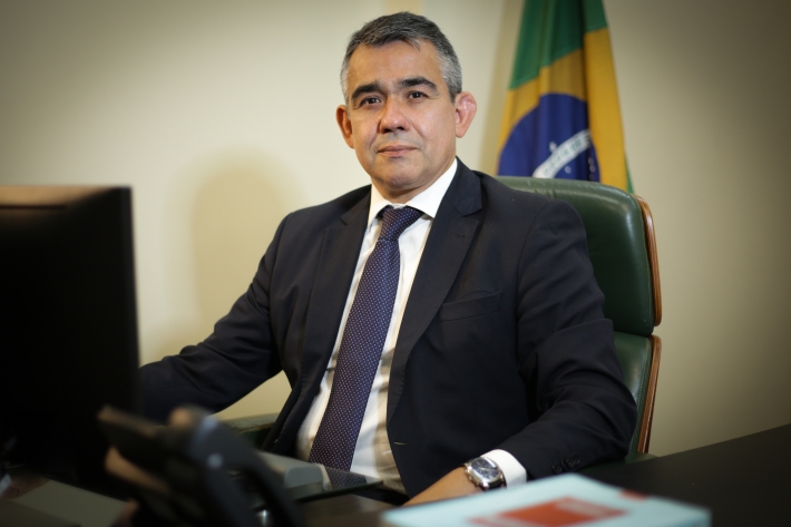 O novo presidente da Ajufe, Eduardo André Brandão