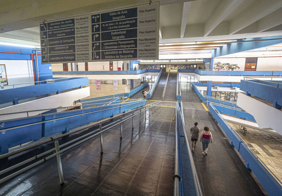 Campus da USP da Faculdade de Filosofia, Letras e Ciencias Sociais (FFLCH)