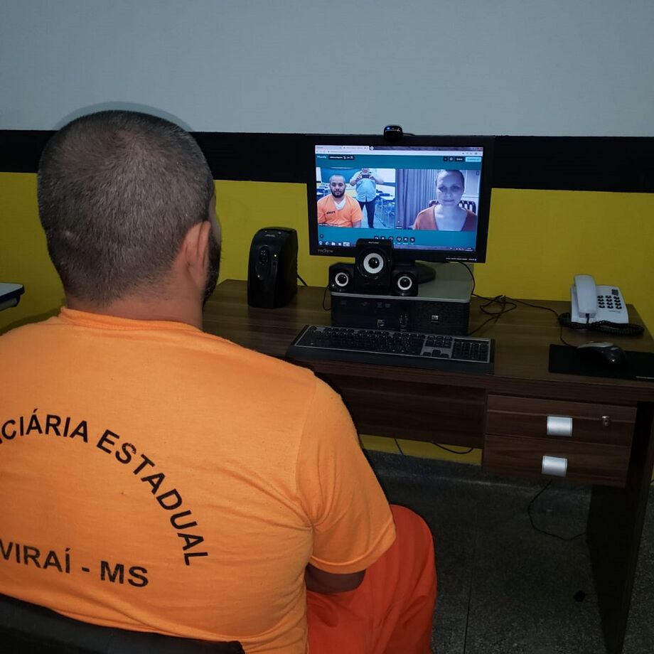 Visitas virtuais também fazem parte da rotina