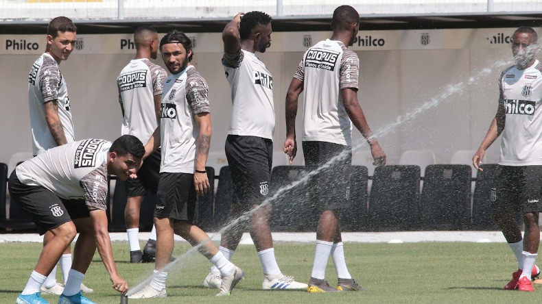 Treino da Ponte Preta