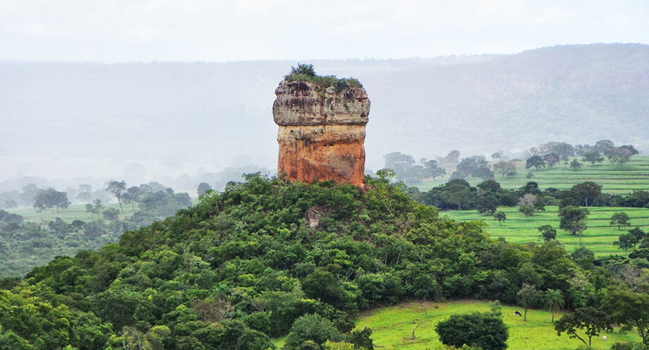 Pedra Bonita fica em Figueirão