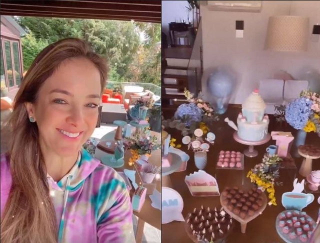 O tema da comemoração é confeitaria