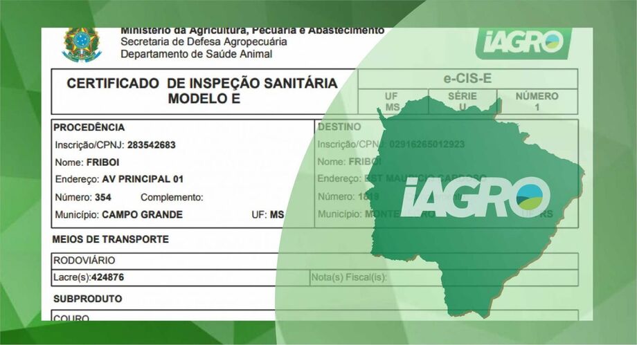 Certificado de Inspeção digital