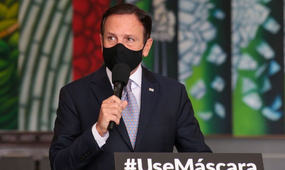 O governador de São Paulo, João Doria (PSDB)