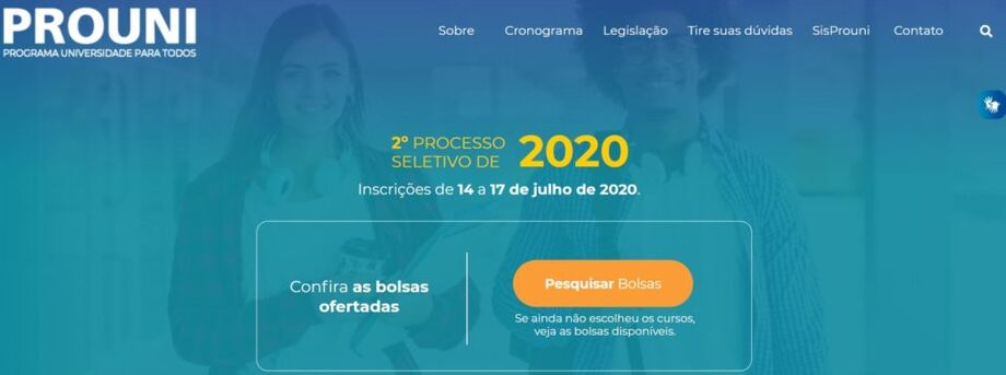 O Ministério da Educação estabelece como requisitos também o aluno ter conseguido nota de pelo menos 450 pontos de média no Enem e não ter diploma de ensino superior