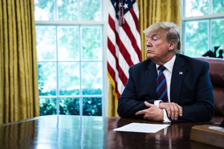 O presidente dos Estados Unidos, Donald Trump