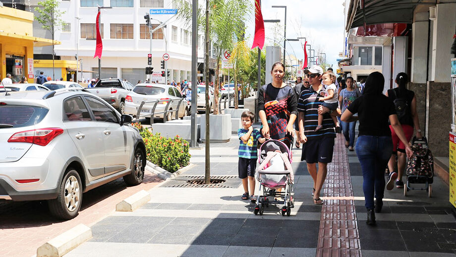 O Centro de Campo Grande