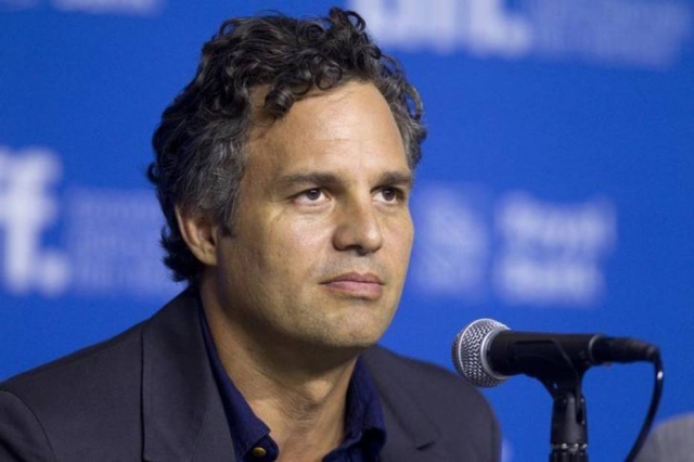 O ator americano Mark Ruffalo, que interpreta o personagem Hulk no cinema