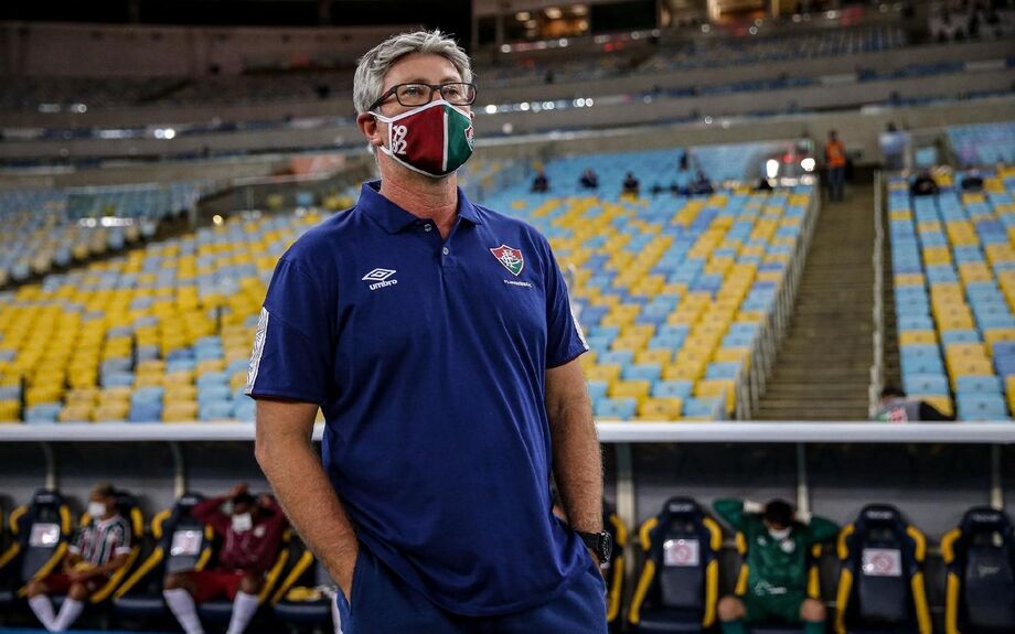 O técnico do Fluminense, Odair Hellmann