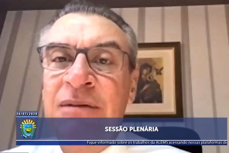 Presidente da ALEMS, Paulo Corrêa deixou uma mensagem de agradecimento ao encerrar a sessão