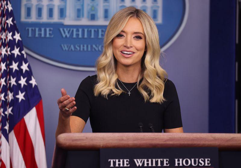 A porta-voz da Casa Branca, Kayleigh McEnany