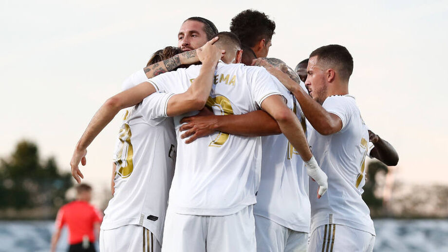 Benzema marcou para o Real Madrid contra o Villarreal