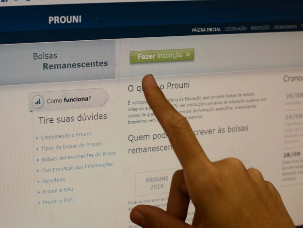 As inscrições do Prouni encerram hoje