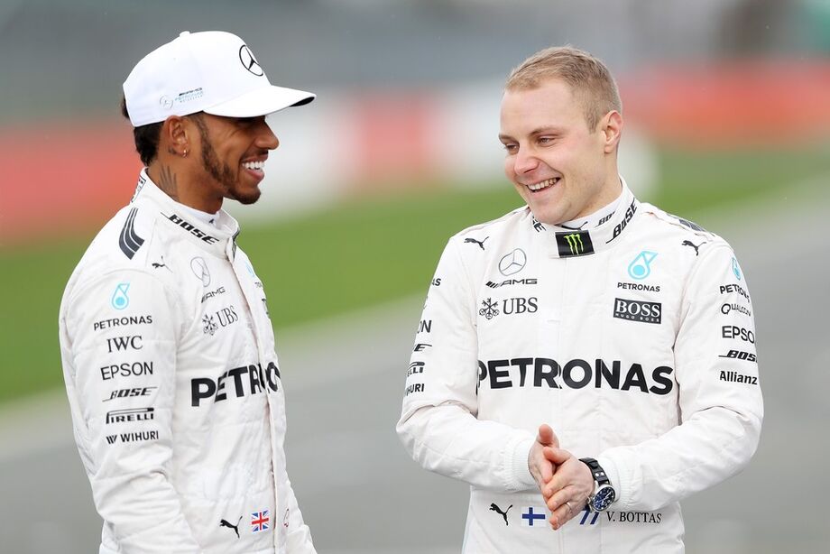 Hamiltom e Bottas