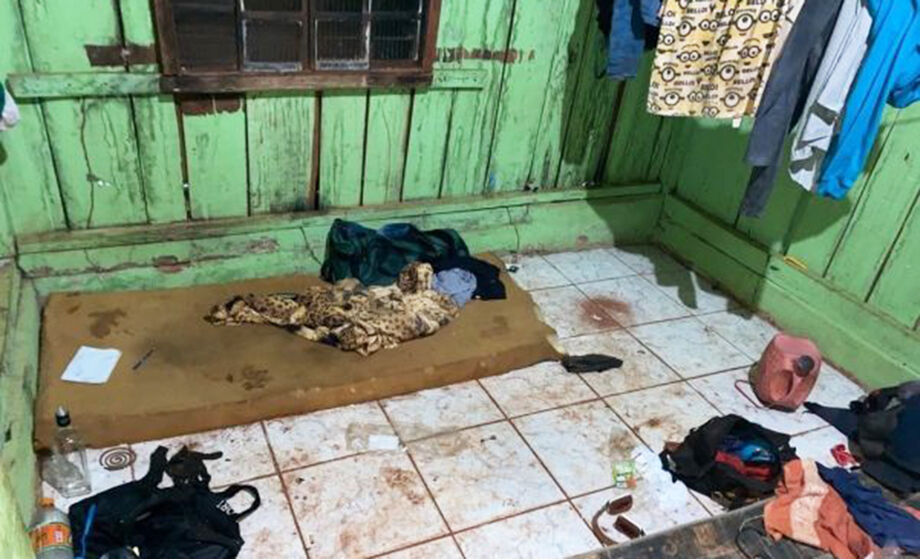 Grupo foi aliciado para colheita de mandioca e dormia em alojamento precário