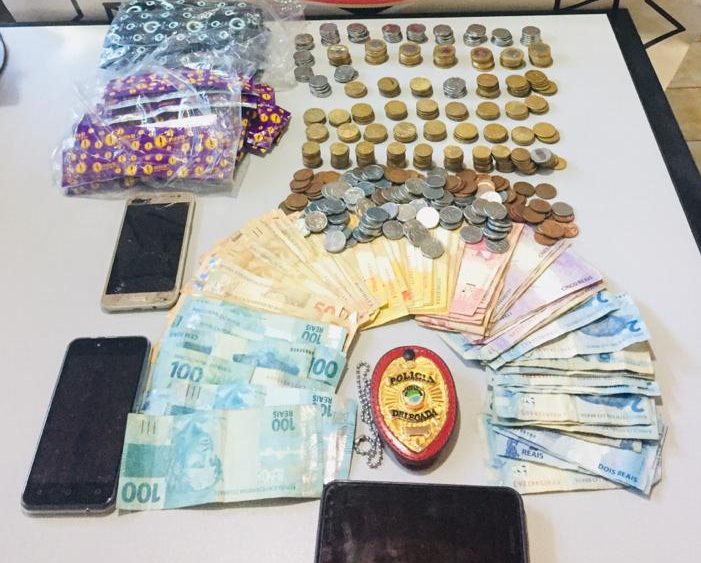 Itens encontrados na casa
