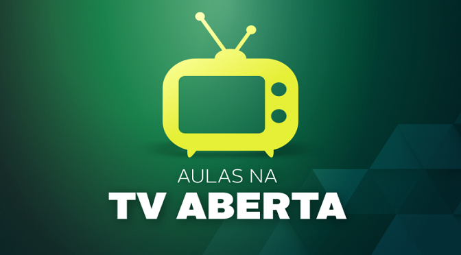 Desde o dia 25 de maio, as aulas são transmitidas pela multiprogramação da Rede MS Integração de Rádio e TV (Record).