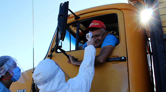 A maior movimentação foi registrada na barreira de Bataguassu, na divisa com São Paulo