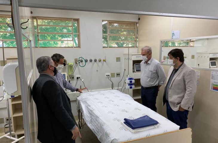 Entrega de leito no Hospital do Pênfigo