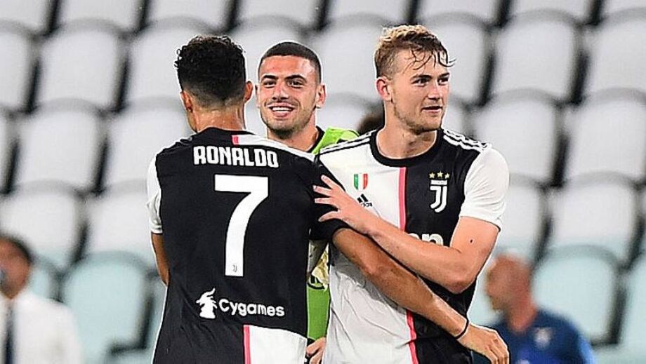 Cristiano Ronaldo marcou os dois gols da vitória da Juventus sobre a Lazio