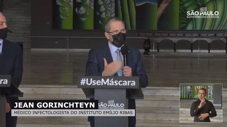 Novo secretário estadual de Saúde de São Paulo, Jean Gorinchteyn