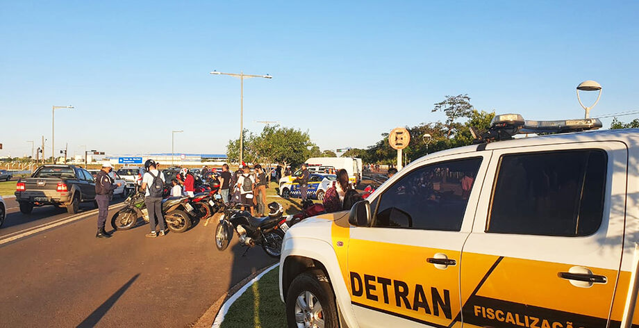 Detran em operação LEI SECA