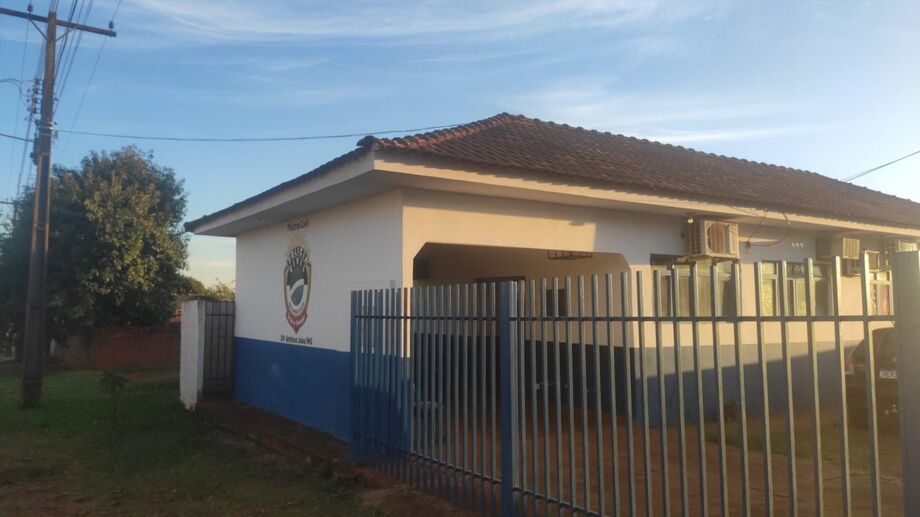 A delegacia de Antônio João