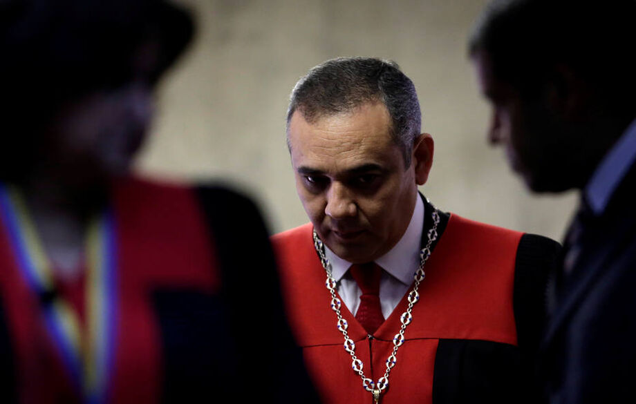 O presidente do Tribunal Supremo de Justiça da Venezuela, Maikel Moreno,