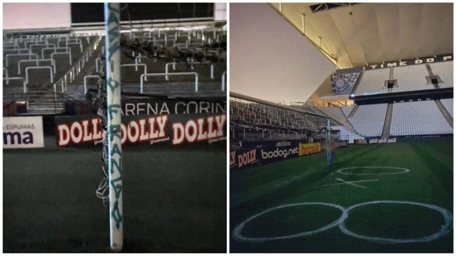 Arena Corinthians pichada