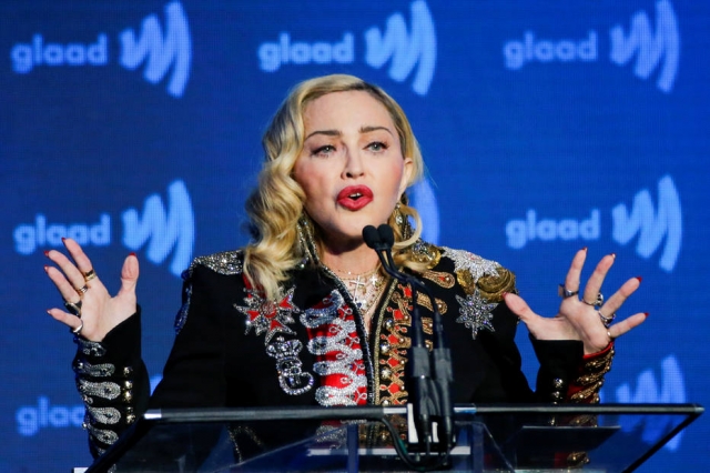 Madonna recebeu o prêmio Advocacia pela Mudança, em maio de 2019