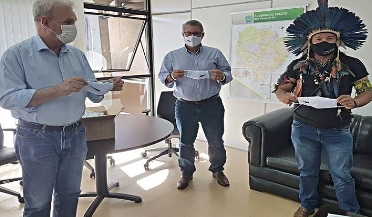 Cerca de 56,2 mil máscaras foram distribuídas