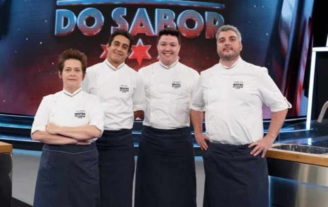 Ana Zambelli, Dário Costa, Júnior Marinho e Serginho Jucá, os finalistas da 2ª temporada do 'Mestre do Sabor'