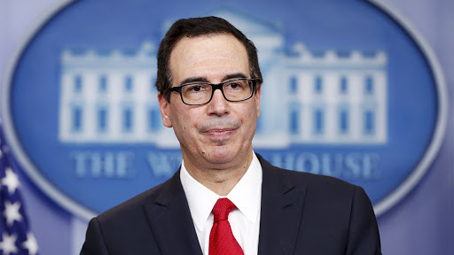 Secretário do Tesouro dos EUA, Steven Mnuchin