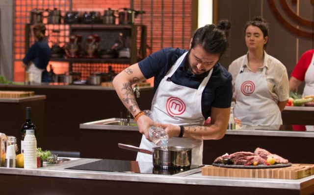 Renan Nagao no 3º episódio do 'MasterChef Brasil' em 2020