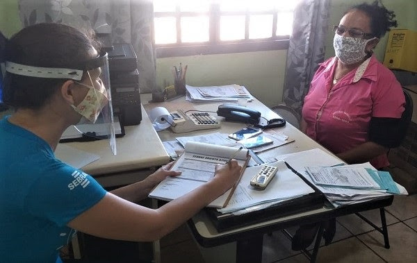 Agentes do Sebrae visitaram empresas do município levando orientações sobre protocolos de segurança