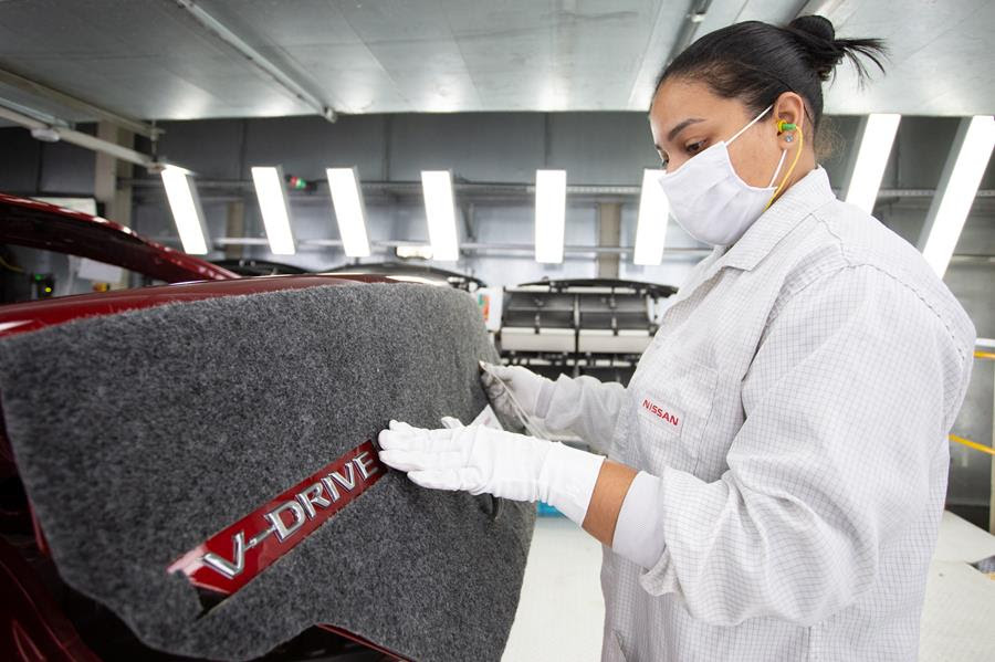 A produção do Nissan V-Drive está a pleno vapor