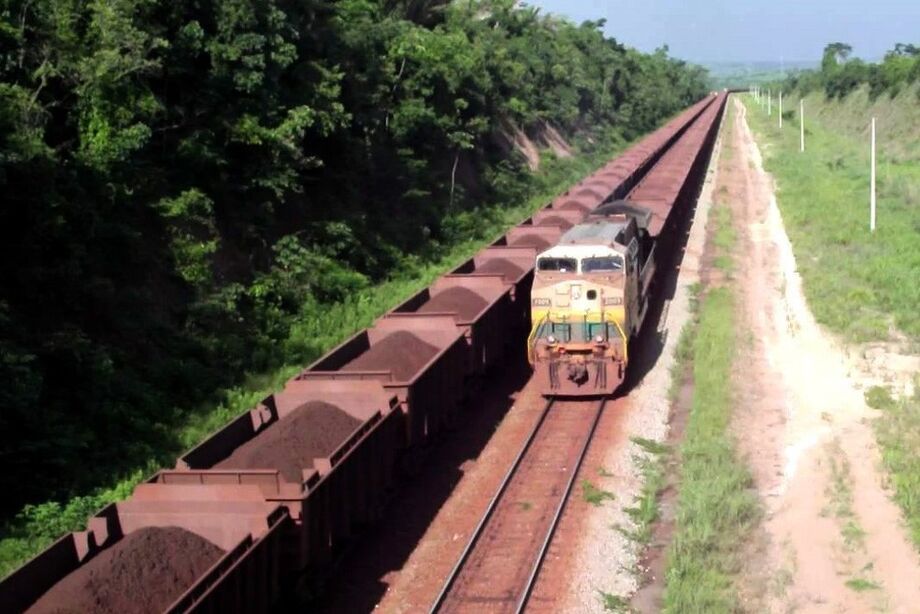 Ferrovia de Carajás, em imagem de 2018