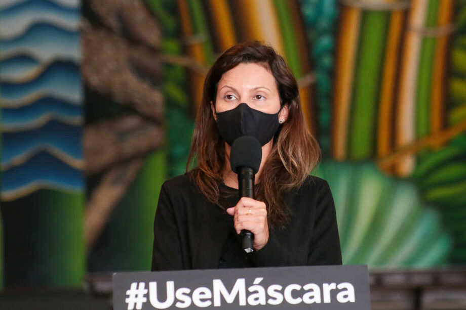 A secretária de Desenvolvimento Econômico, Patrícia Ellen da Silva