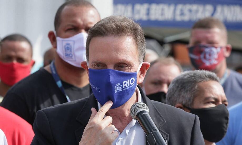 Crivella reforçou que não há data definida para retorno das aulas nas escolas municipais