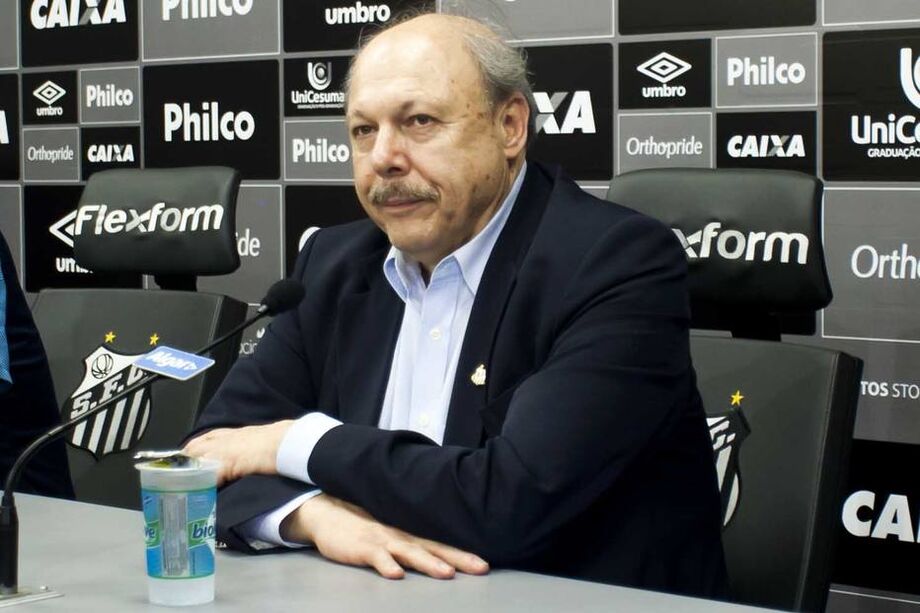 José Carlos Peres, presidente do Santos