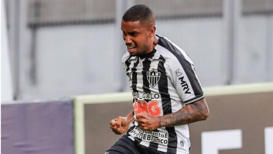 Jair fez o primeiro gol do Atlético contra o América em semifinal do Campeonato Mineiro