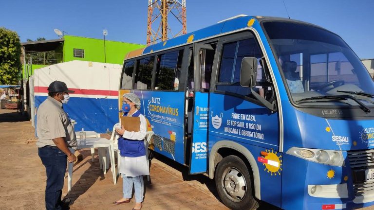 O veículo continuará circulando pela cidade até o final da semana.