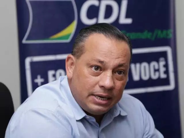 O presidente da CDL-CG (Câmara de Dirigentes Lojistas de Campo Grande), Adelaido Vila.