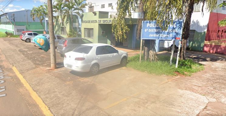 A 6ª Delegacia de Polícia de Campo Grande localizada no Jardim Tijuc