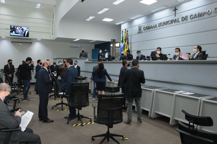 Vereadores da Câmara Municipal de Campo Grande iniciam os trabalhos legislativos do segundo semestre deste ano, com a votação de cinco Projetos de Lei na sessāo ordinária de terça-feira (4).