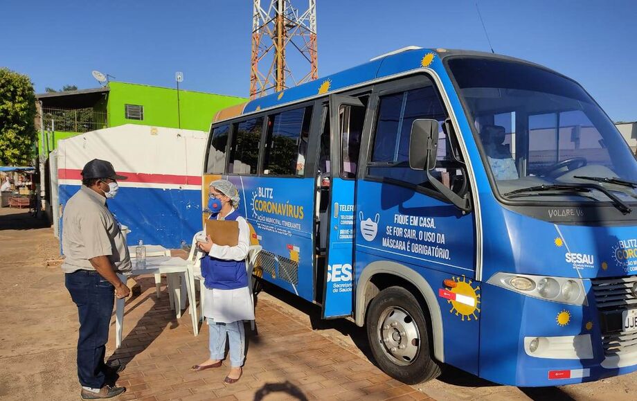 Ontem (03), as equipes da Secretaria Municipal de Saúde (Sesau) estiveram na Aldeia Urbana Água Bonita, no Bairro Társila do Amaral.