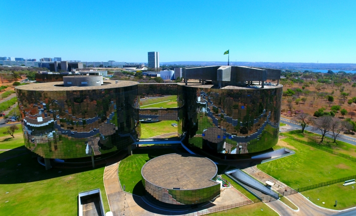 Vista aérea da Procuradoria-Geral da República em Brasília