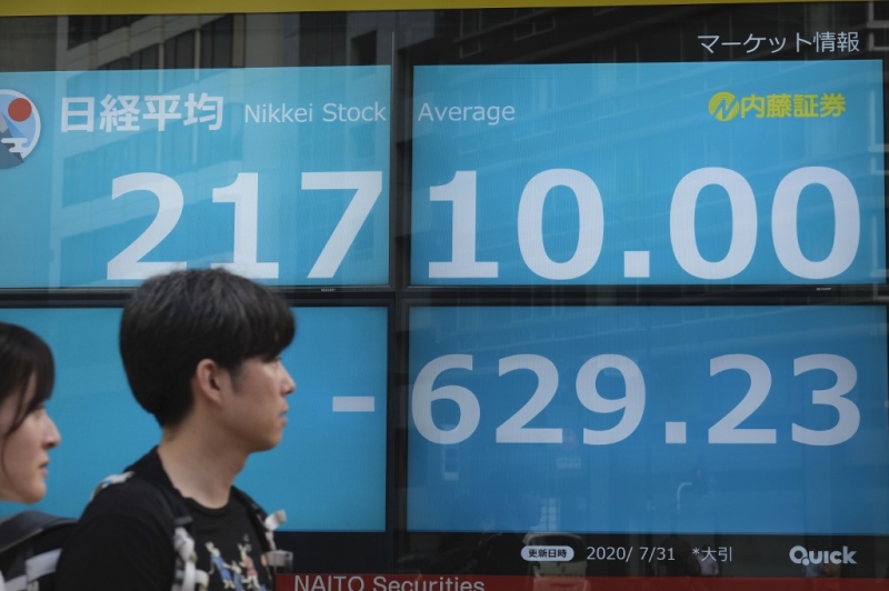Exceção, a bolsa japonesa ficou no vermelho, pressionada por ações de empresas aéreas e de concessionárias de serviços públicos