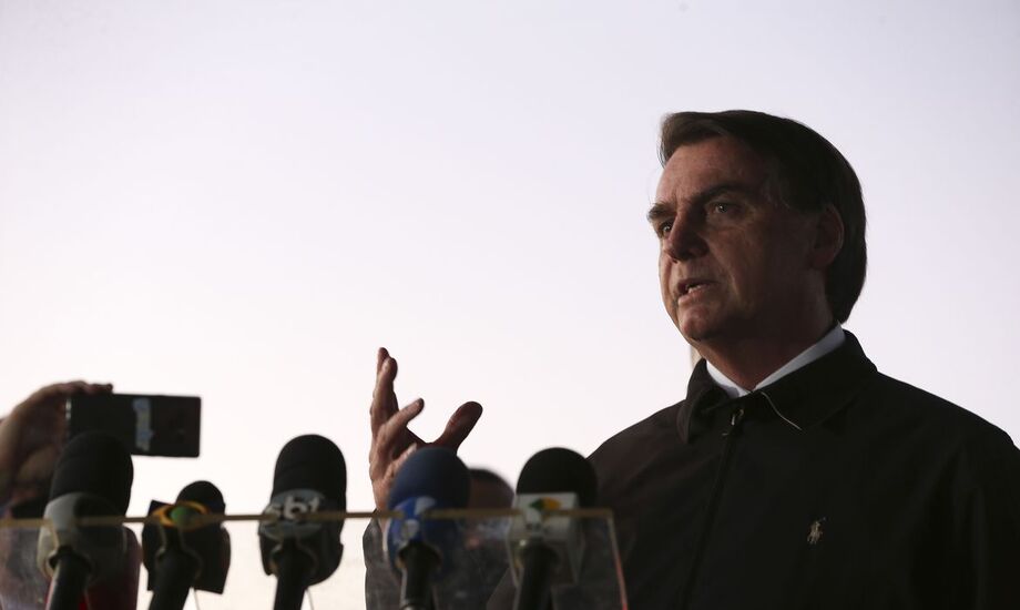 O presidente Jair Bolsonaro