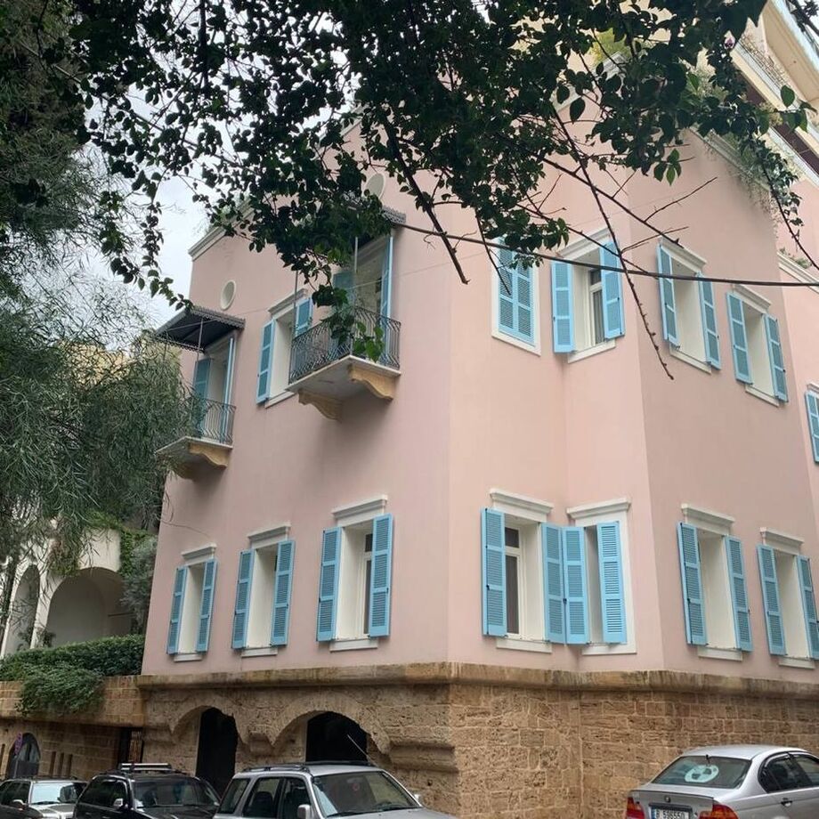 Casa de Carlos Ghosn em Beirute, em janeiro: esposa diz que imóvel foi destruído.